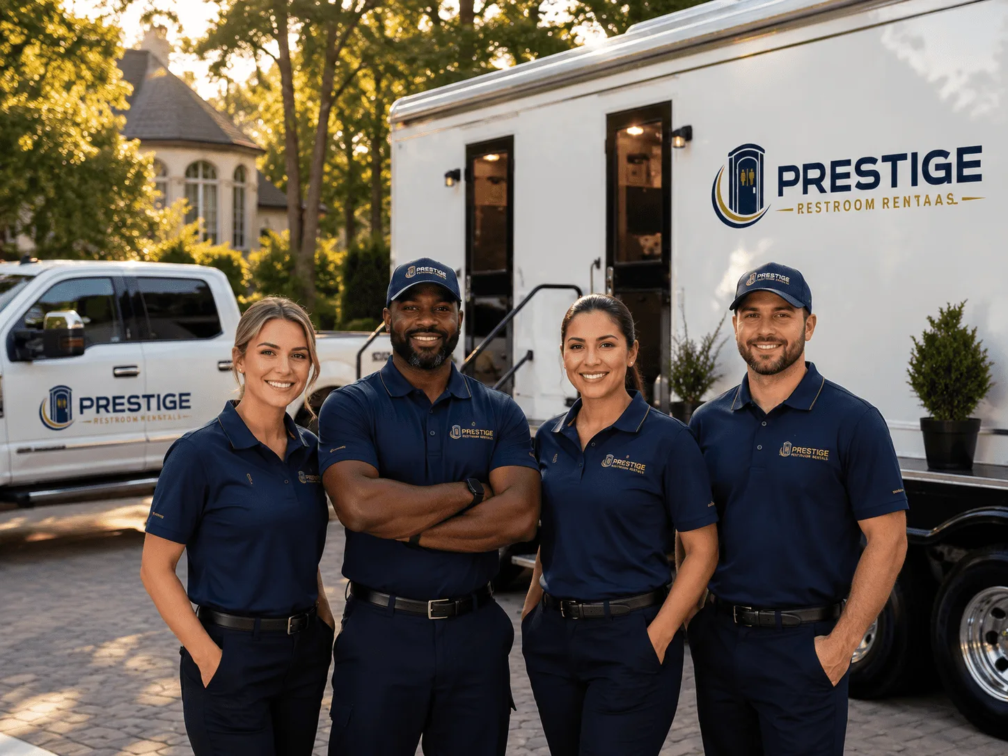 Trusted Luxury Portable Restrooms company in Halsey, OR